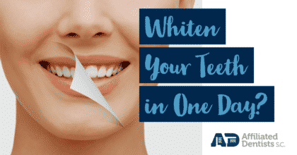 Whiten your teeth in one day?