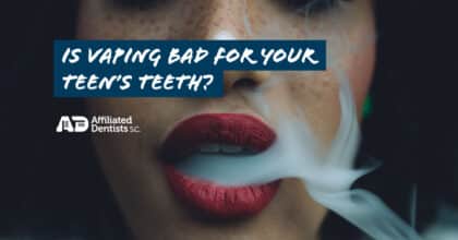 Is vaping bad for your teen's teeth?