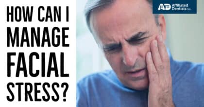 How can I manage facial stress?