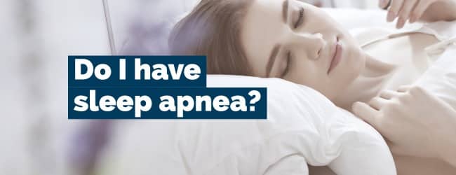 do i have sleep apnea